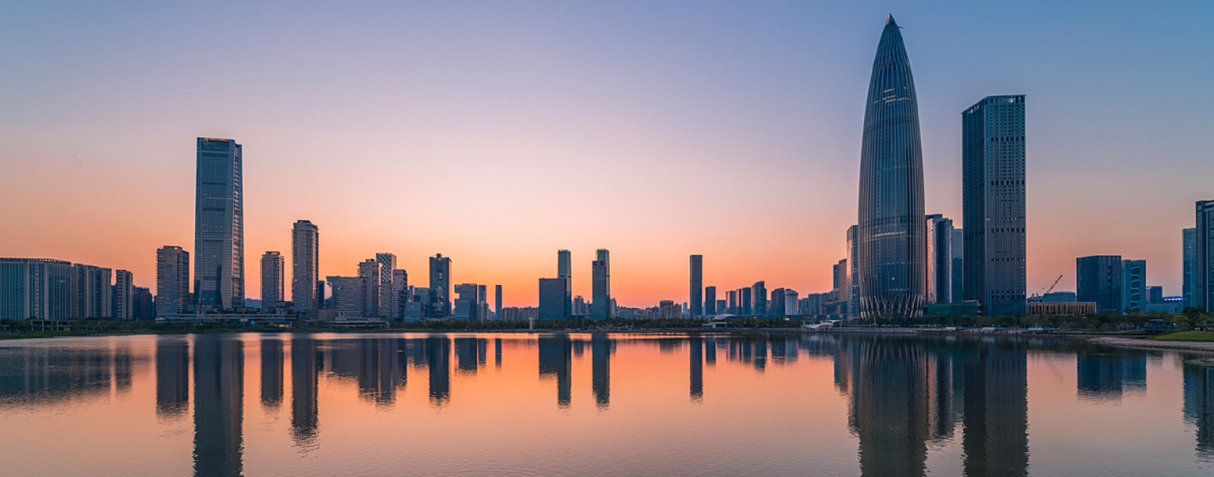 深圳城市天际线 - 华润总部深圳湾